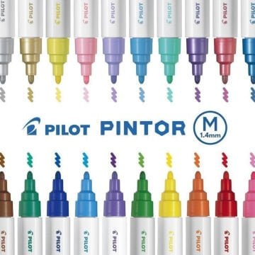 Pilot Pintor Marker Kalem Seti 6lı M Pastel