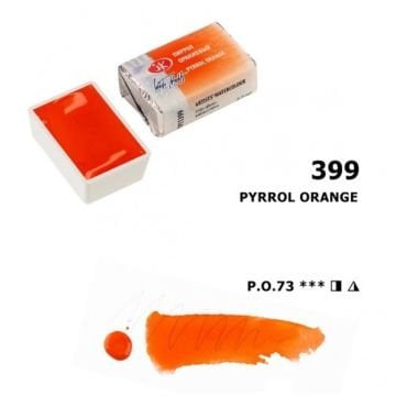 White Nights Sulu Boya 399 Pyrole Orange