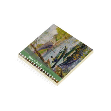 Van Gogh Eskiz Defteri 10x10cm 90gr 50yp Spiralli Fishing İn The Spring 1887
