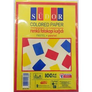 Südor Renkli Fotokopi Kağıdı A4 100lü 10 Renk