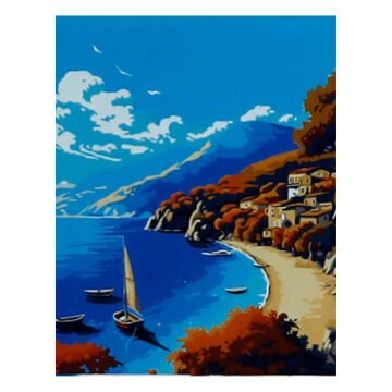 miArt Sayılarla Boyama Seti - Numaralı Tuval 30x40cm 22 Antalya