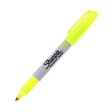 Sharpie Permanent Markör Neon Sarı