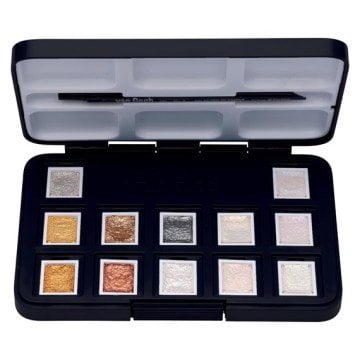 Van Gogh Profesyonel Sulu Boya 12 Renk Metallic & İnterference Colours