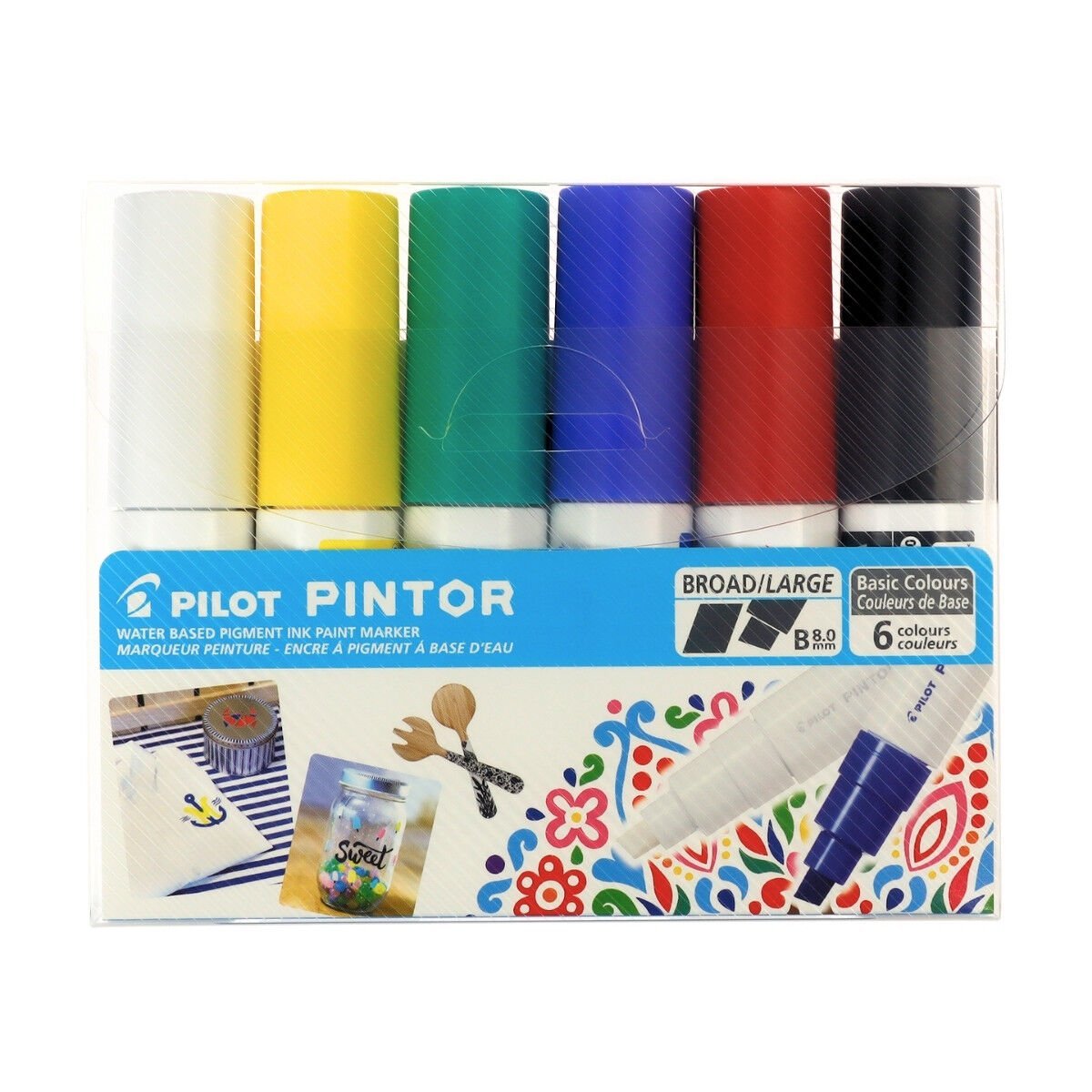 Pilot Pintor Marker Kalem Seti 6lı B Basic