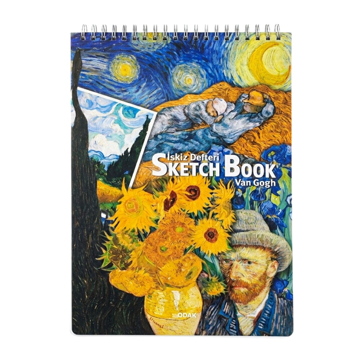 Van Gogh Eskiz Defteri A4 160gr 40yp Kolaj