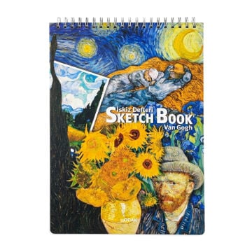 Van Gogh Eskiz Defteri A4 160gr 40yp Kolaj