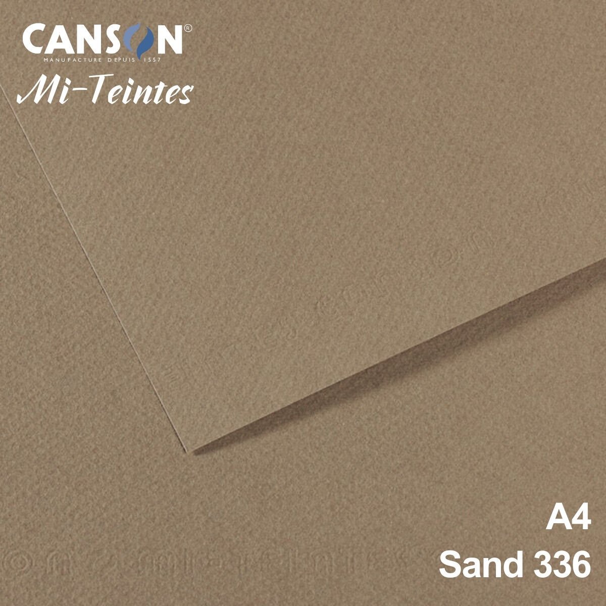 Mi-Teintes 160gr A4 336 Sand 3lü