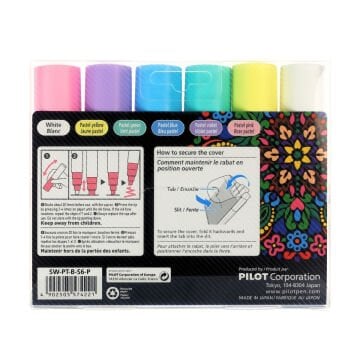 Pilot Pintor Marker Kalem Seti 6lı B Pastel