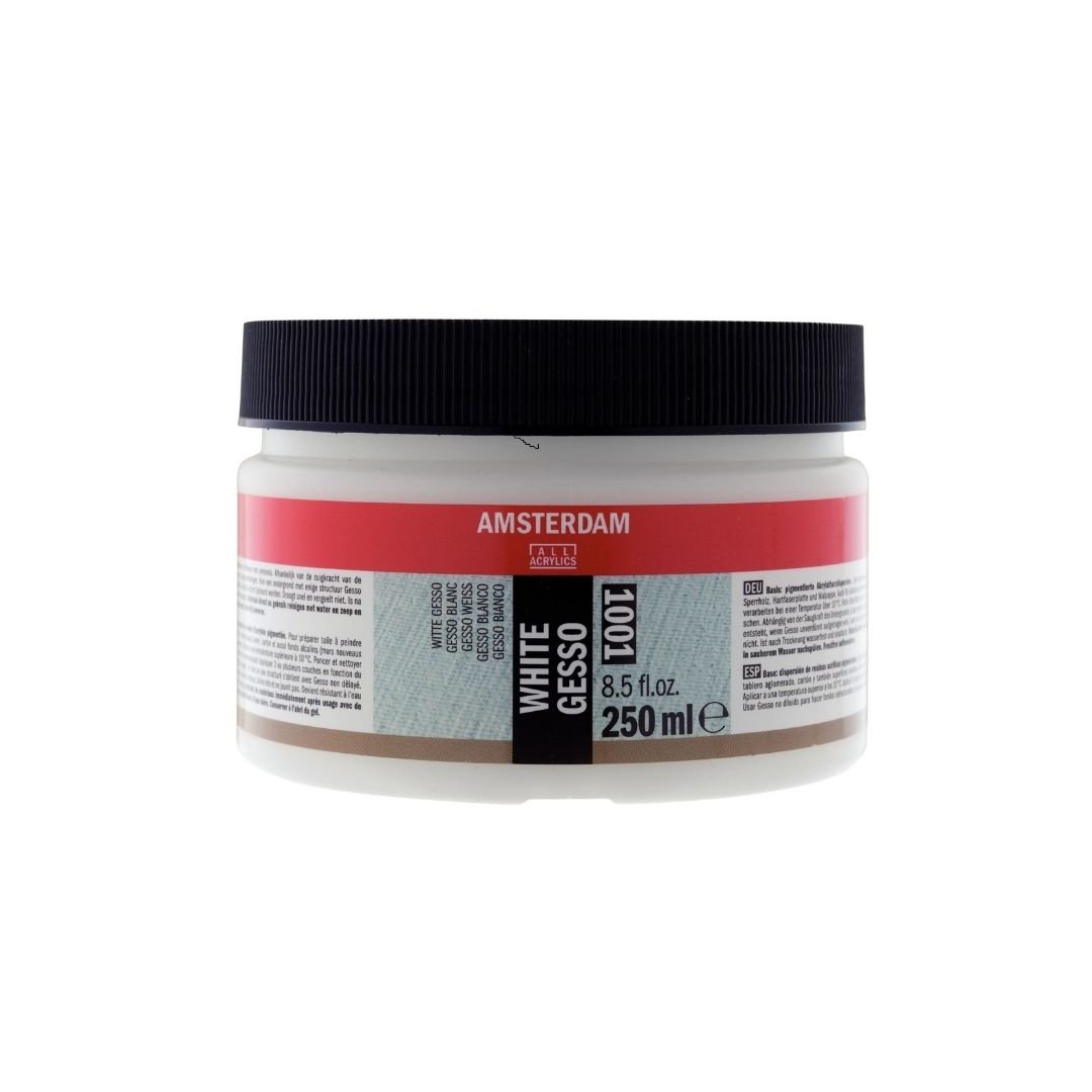 Amsterdam Akrilik Beyaz Gesso Zemin 1001 250ml