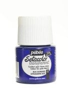 Pebeo Setacolor Light Fabric Transparan Kumaş Boyası 45ml 12 Ultramarine Blue