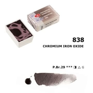 White Nights Sulu Boya 838 Chromium İron Oxide