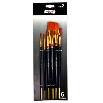 miArt Karma Fırça Seti 6lı