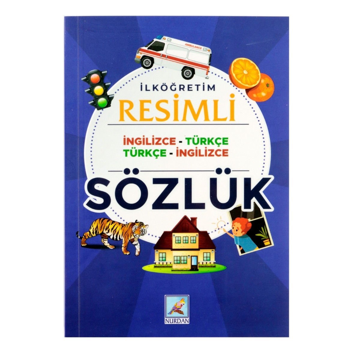 Nurdan Yayınları İlköğretim Resimli İngilizce Türkçe Sözlük