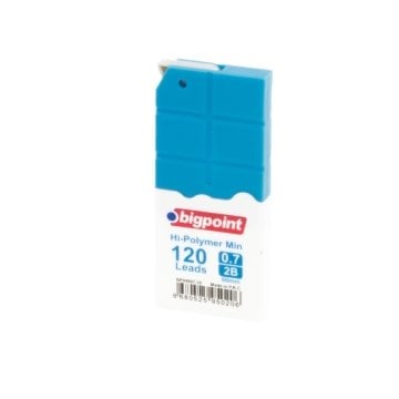 Bigpoint Kalem Ucu 0.7mm 2b 120'li Tüp Mavi