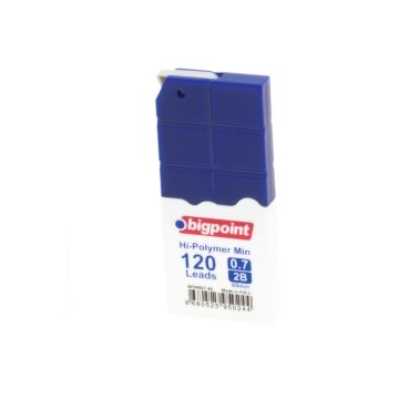 Bigpoint Kalem Ucu 0.7mm 2b 120'li Tüp Koyu Mavi