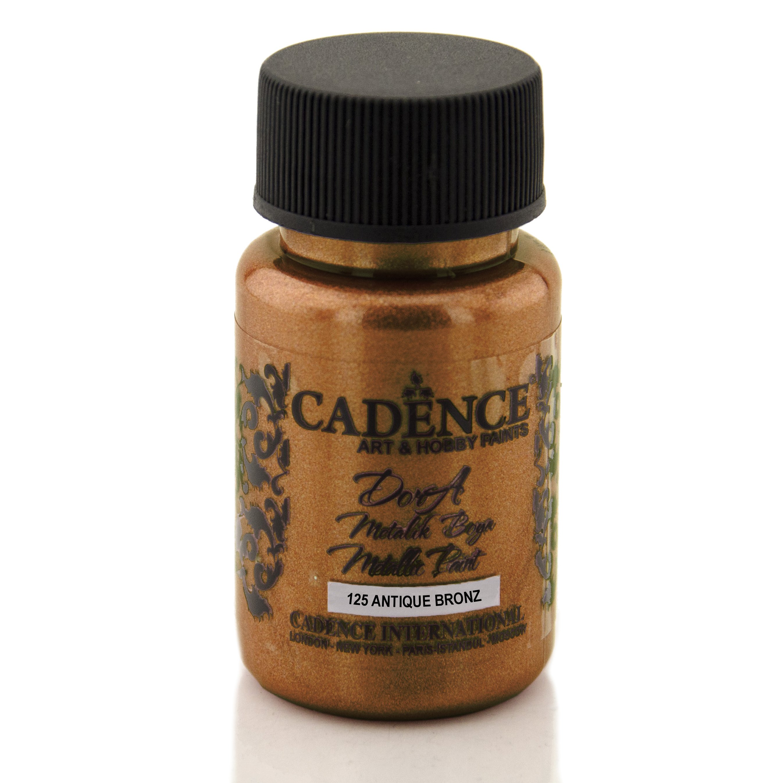 Cadence Dora Metalik Boya 50ml 125 Antıque Bronz