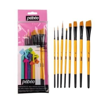 Pebeo Çok Amaçlı Fırça Seti - Set 6