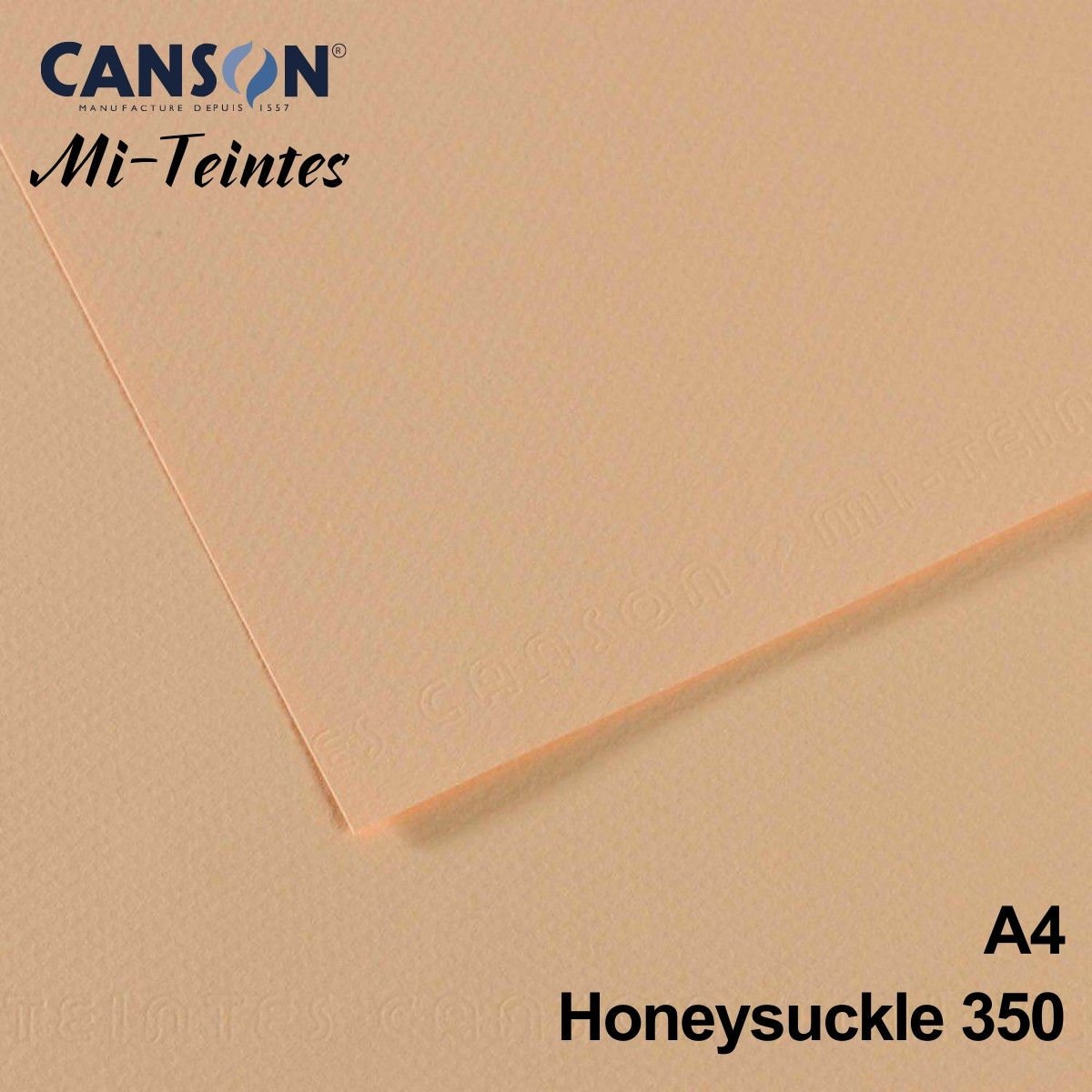 Mi-Teintes 160gr A4 350 Honeysuckle 3lü