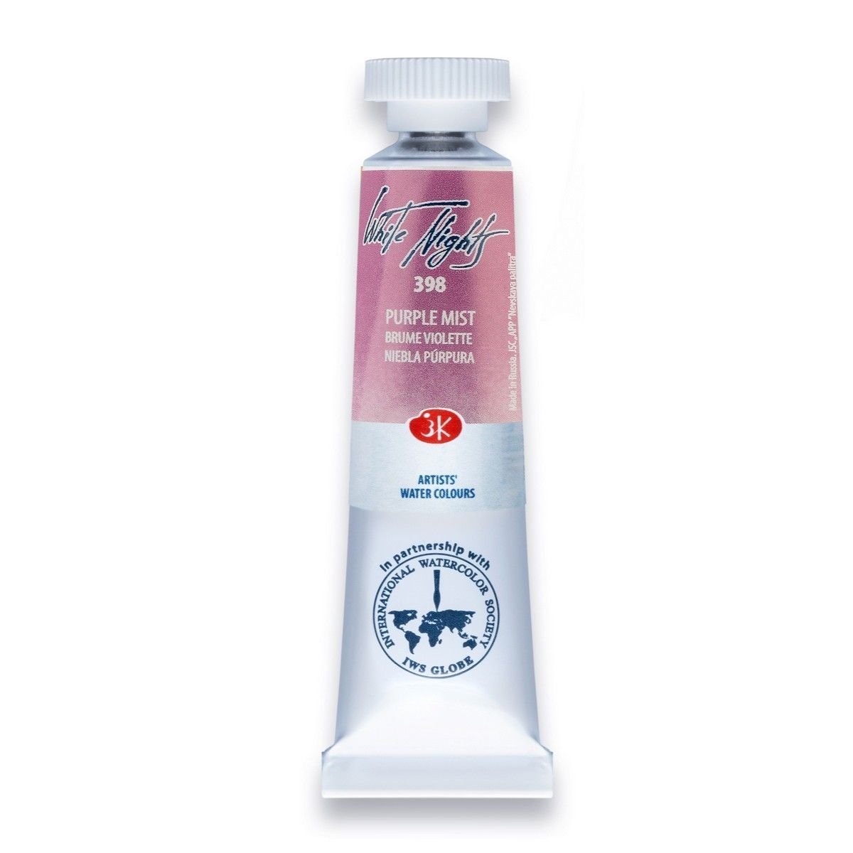 White Nights Watercolor Tüp Sulu Boya 10ml 398 Purple Mist
