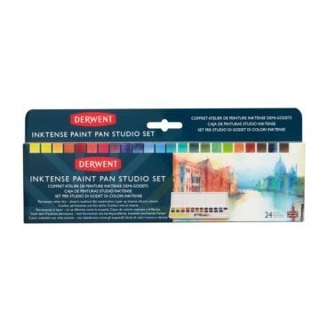 İnktense Tablet Suluboya Seti Studio - Paint Pan Studio Set 24 Renk