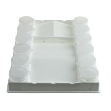 Art Elegant Sanatsal Şişeli Kapaklı Palet 12li