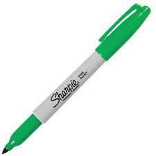 Sharpie Permanent Markör Yeşil