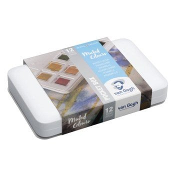 Van Gogh Profesyonel Sulu Boya 12 Renk Muted Colours