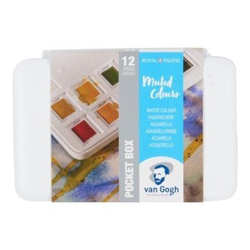 Van Gogh Profesyonel Sulu Boya 12 Renk Muted Colours
