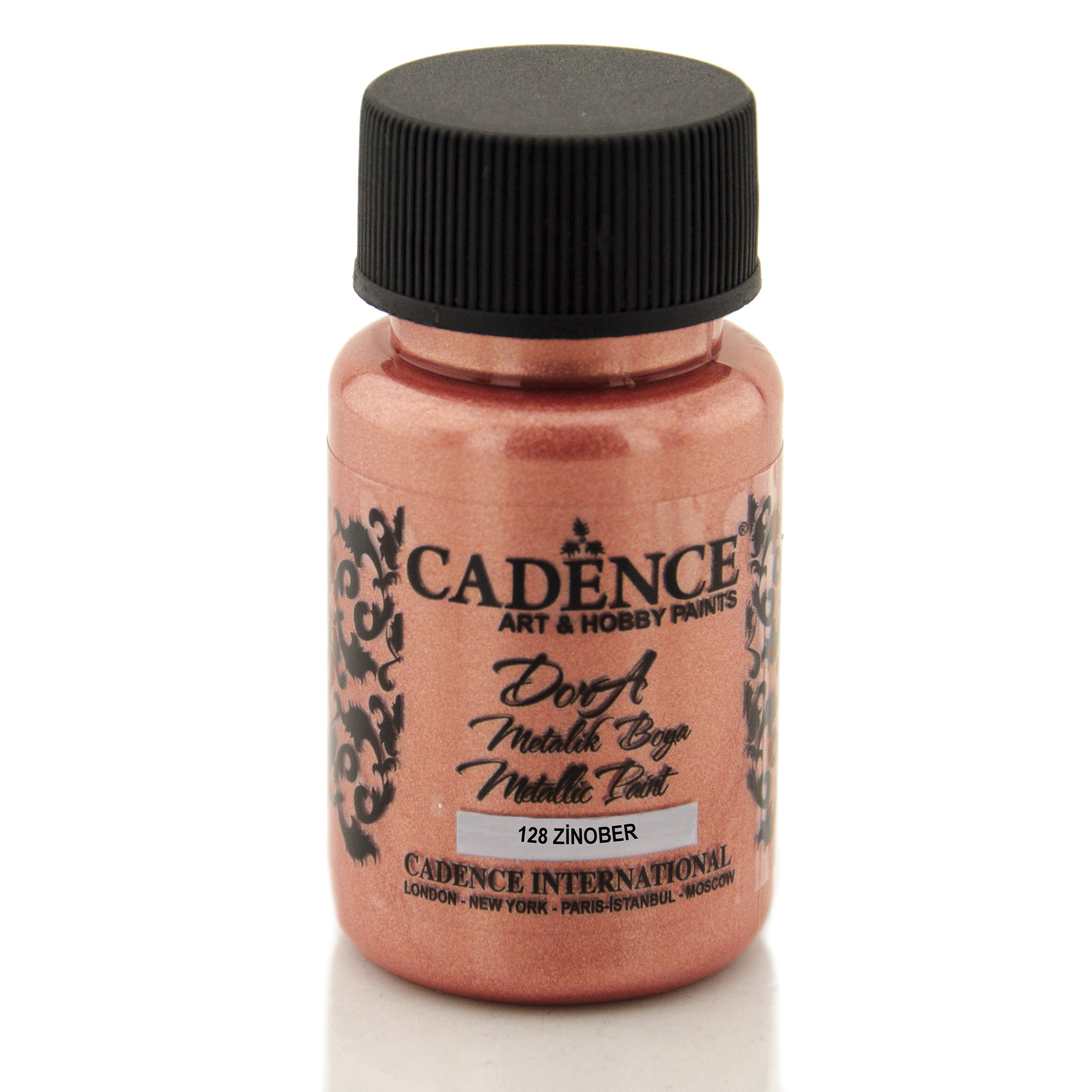 Cadence Dora Metalik Boya 50ml 128 Zinober
