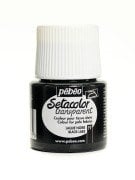 Pebeo Setacolor Light Fabric Transparan Kumaş Boyası 45ml 19 Black Lake