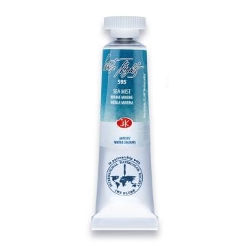 White Nights Watercolor Tüp Sulu Boya 10ml 595 Sea Mist