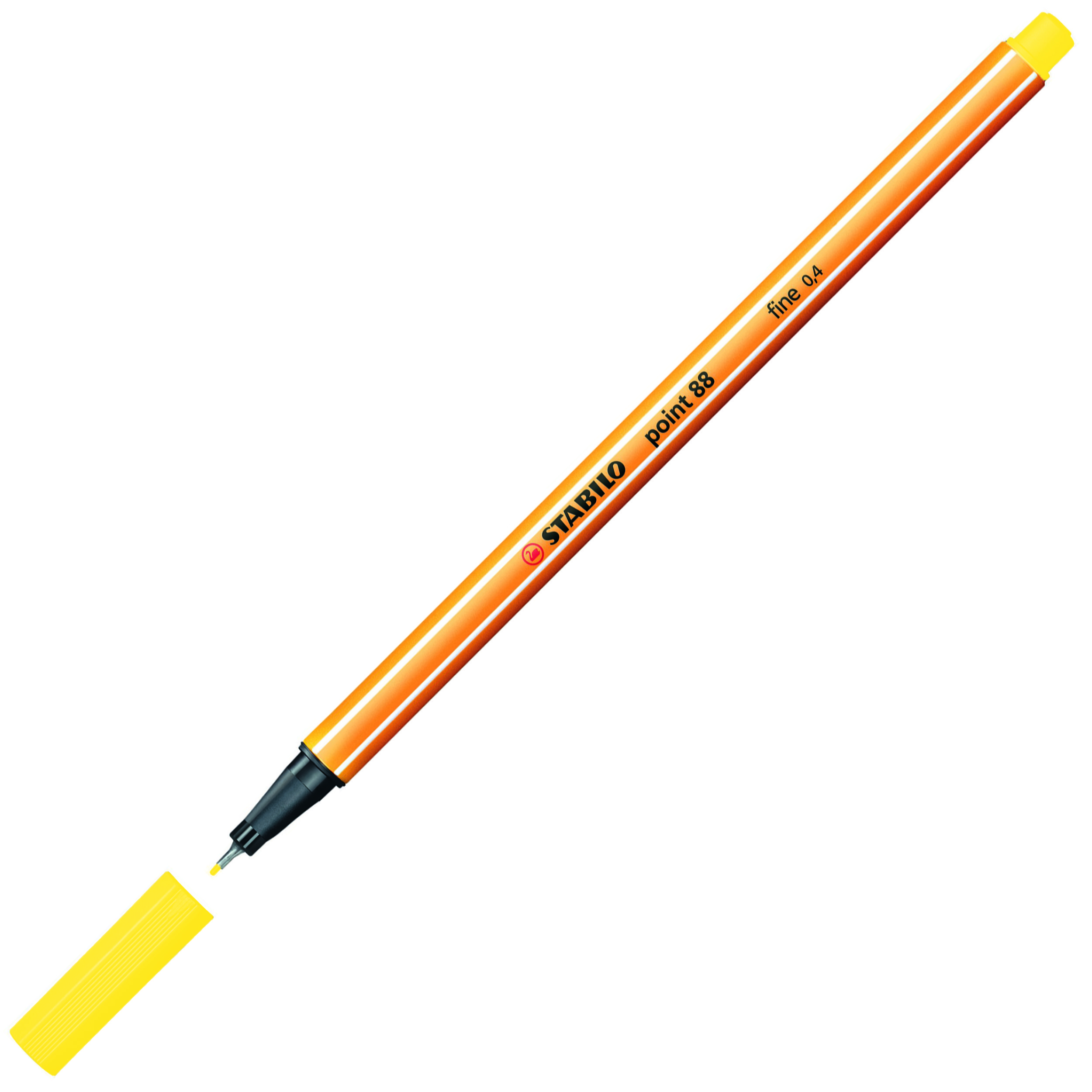 Stabilo Point 88 İnce Uçlu Keçeli Kalem 024 Floresan Sarı