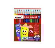 Fatih Kuruboya 12 Renk Set Yarım Boy