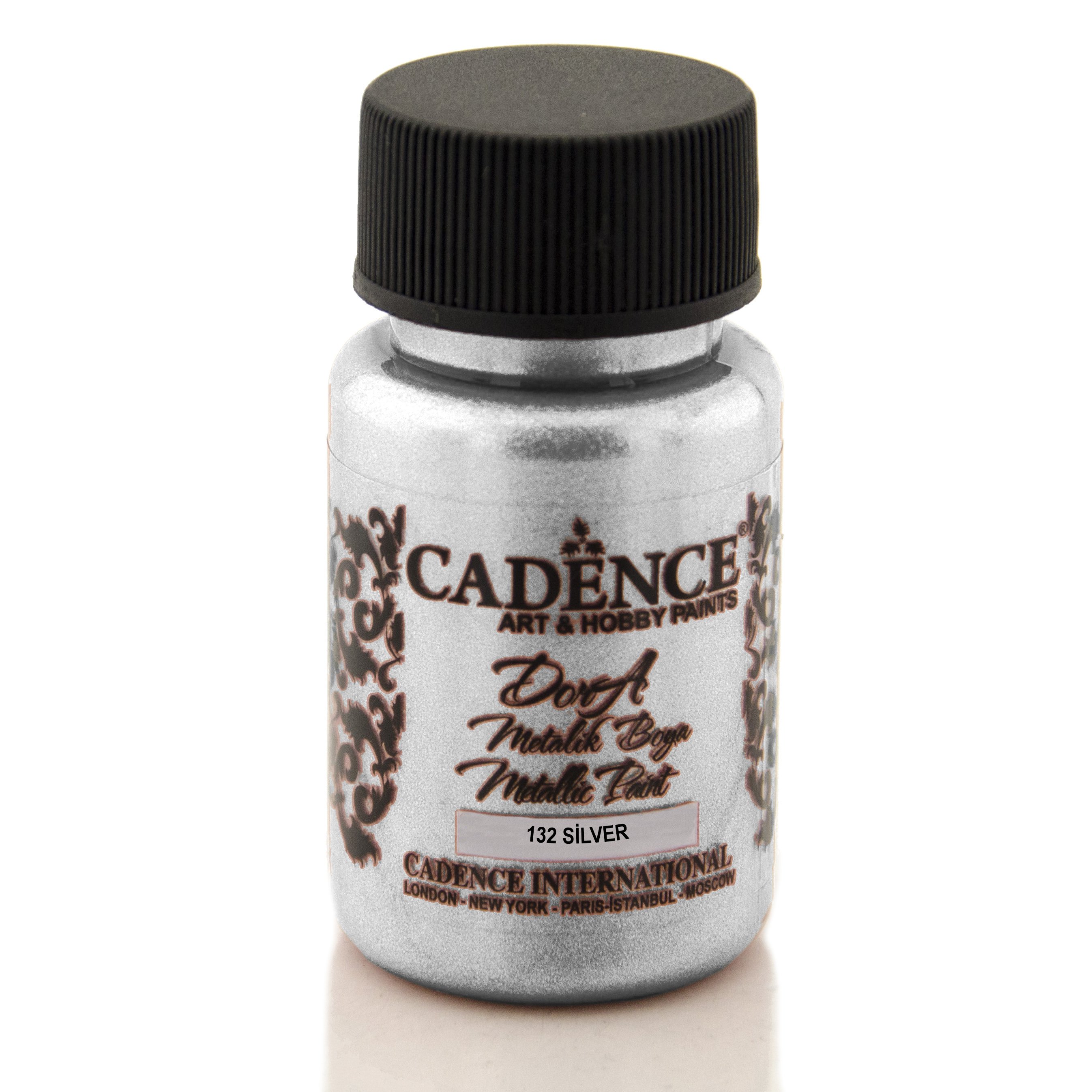 Cadence Dora Metalik Boya 50ml 132 Silver
