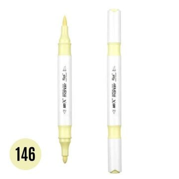 ART-X Çift Uçlu Akrilik Marker Kalem 146 Işık Sarısı