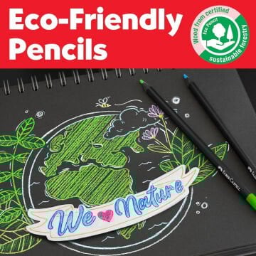 Faber Castell Black Edition Kuru Boya Kalem Seti 12li Skin Tones