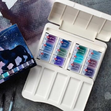 St. Petersburg White Nights Sulu Boya Tablet Seti 12x2.5ml Granulation
