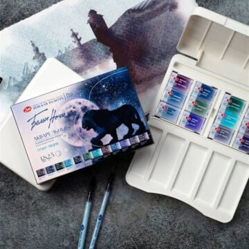 St. Petersburg White Nights Sulu Boya Tablet Seti 12x2.5ml Granulation