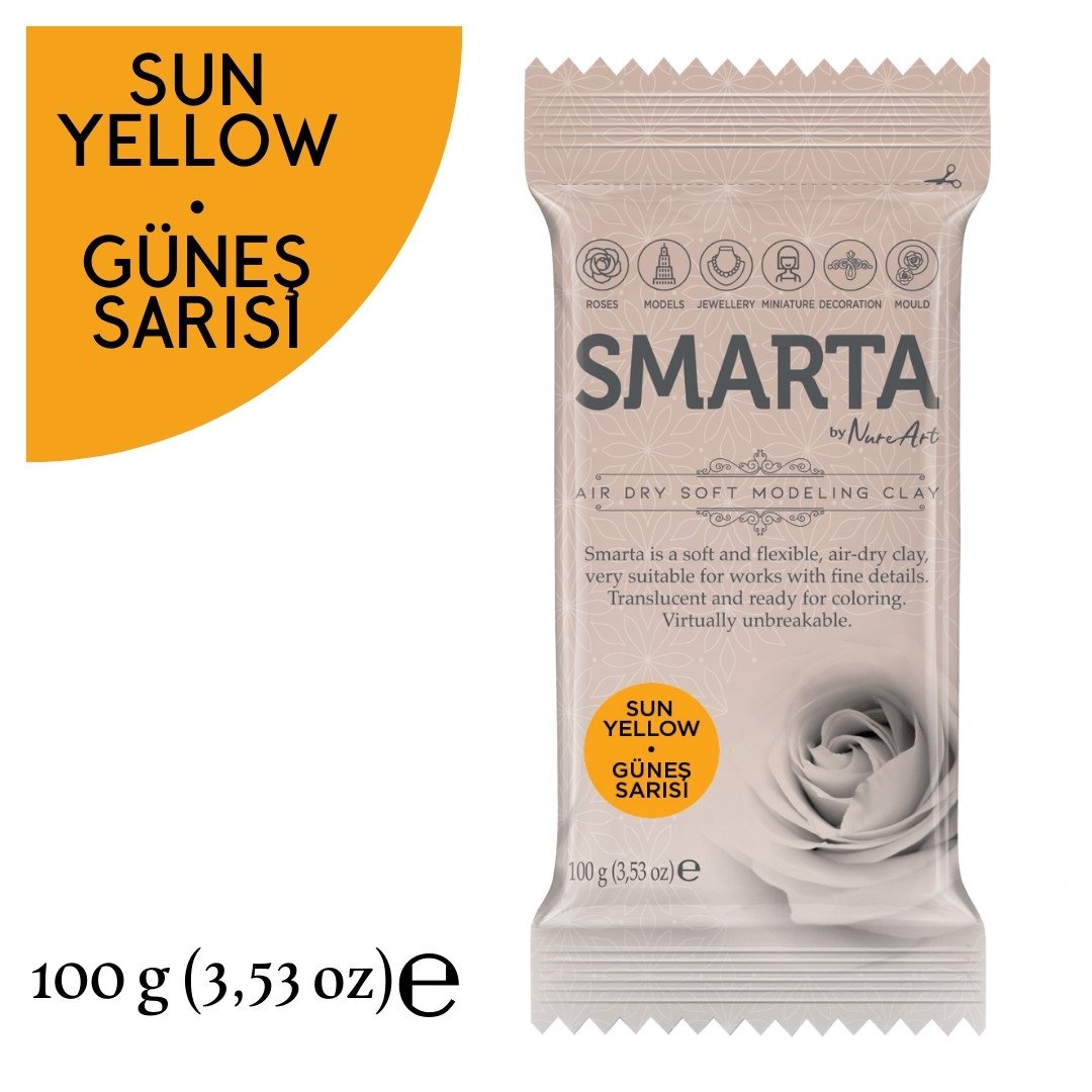 Smarta Modelleme Hamuru 100gr Güneş Sarısı