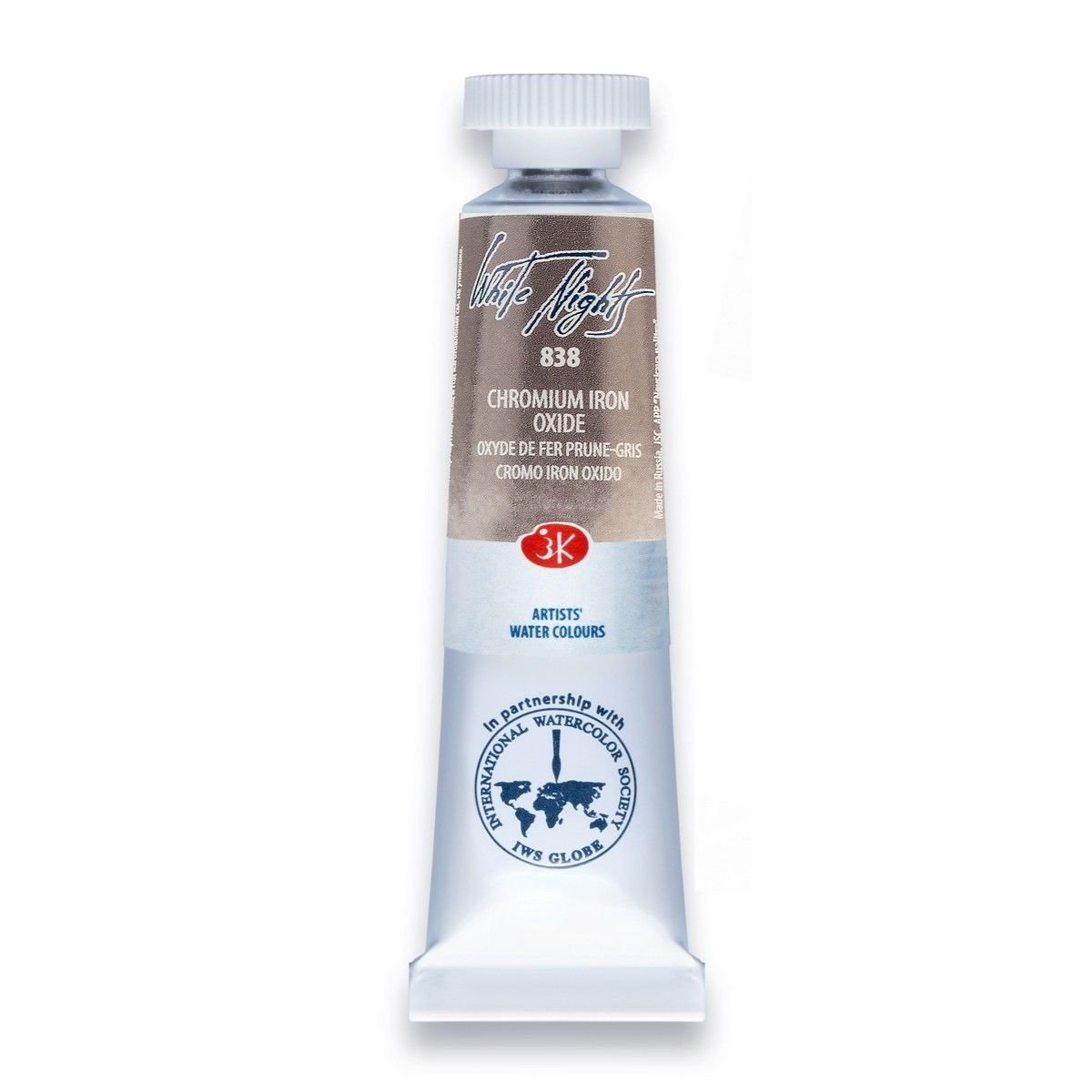 White Nights Watercolor Tüp Sulu Boya 10ml 838 Chromium İron Oxide