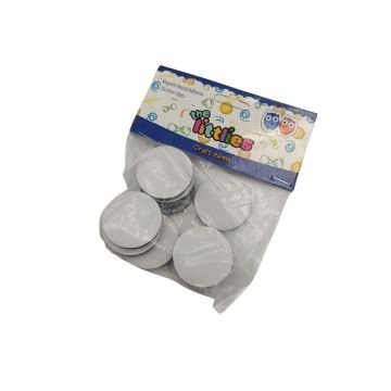 Luna Yuvarlak Mıknastıs Yapışkanlı 25mm 10 lu