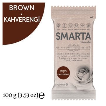 Smarta Modelleme Hamuru 100gr Kahverengi