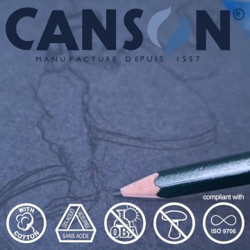 Mi-Teintes 160gr A4 426 Light Grey 3lü