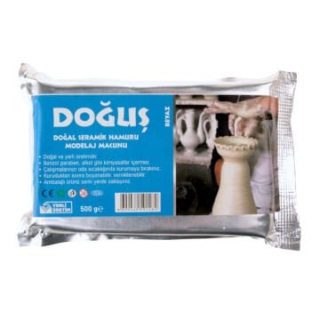 Doğuş Seramik Hamuru Beyaz 500gr