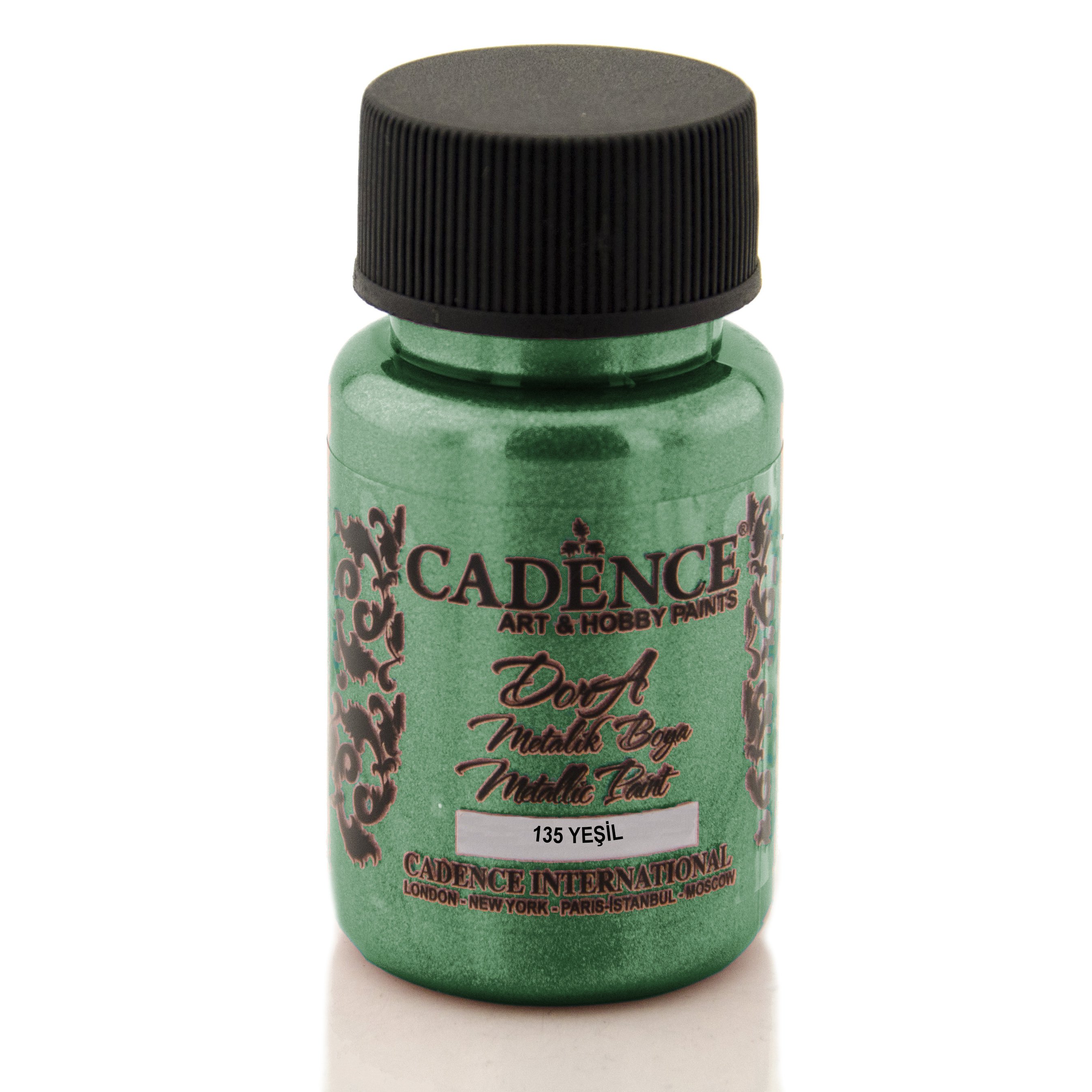Cadence Dora Metalik Boya 50ml 135 Yeşil