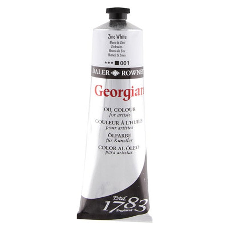 Daler Rowney Georgian Yağlı Boya 225ml 001 Zinc White