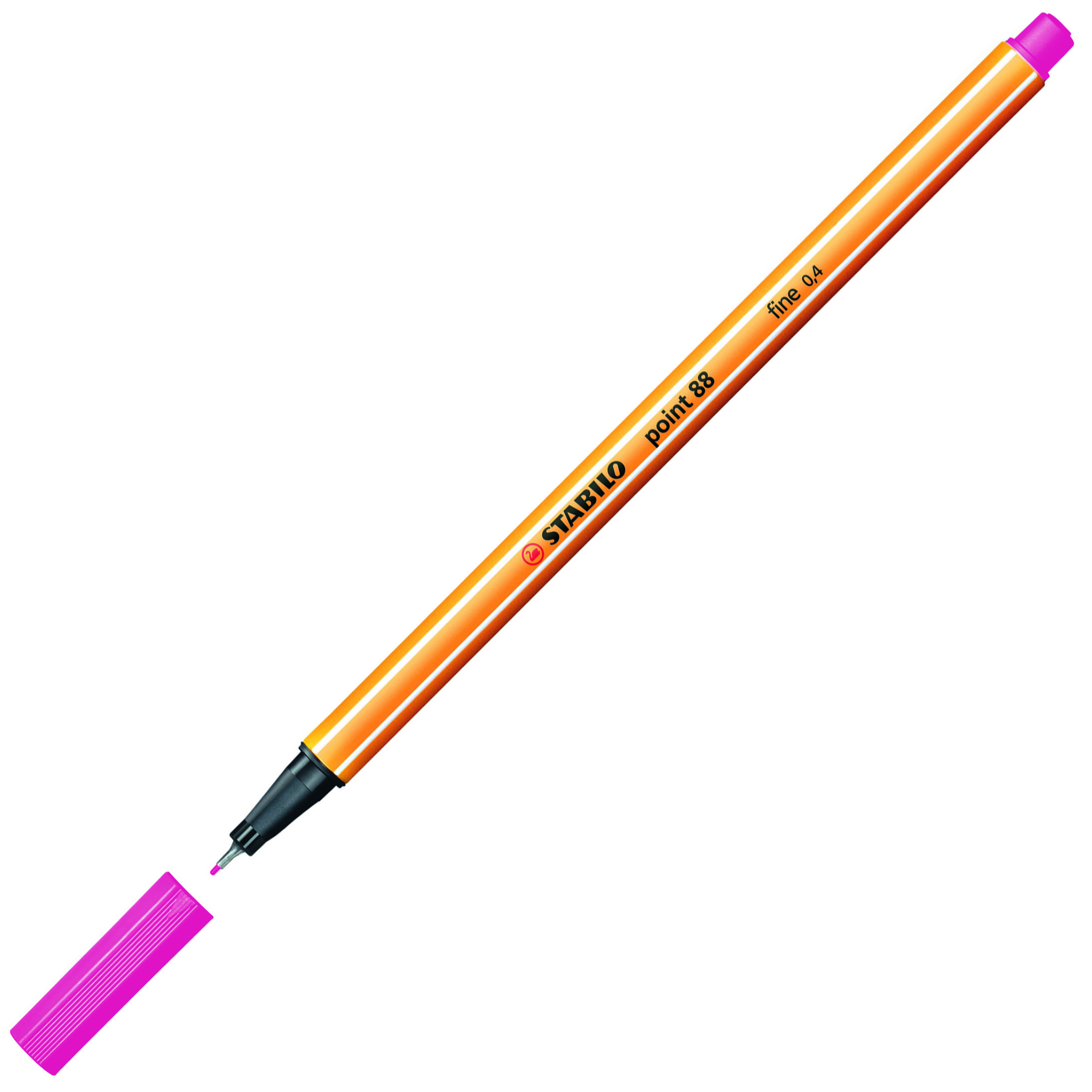 Stabilo Point 88 İnce Uçlu Keçeli Kalem 056 Floresan Pembe