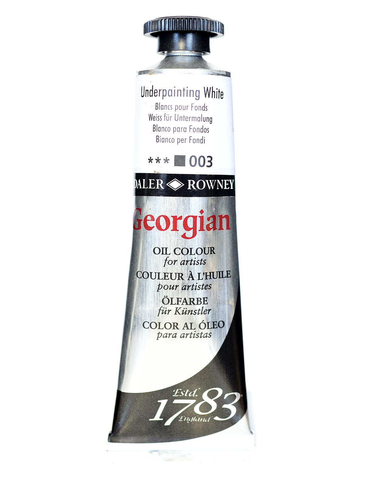 Daler Rowney Georgian Yağlı Boya 38ml 003 Underpainting White
