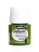 Pebeo Setacolor Light Fabric Transparan Kumaş Boyası 45ml 28 Moss Green