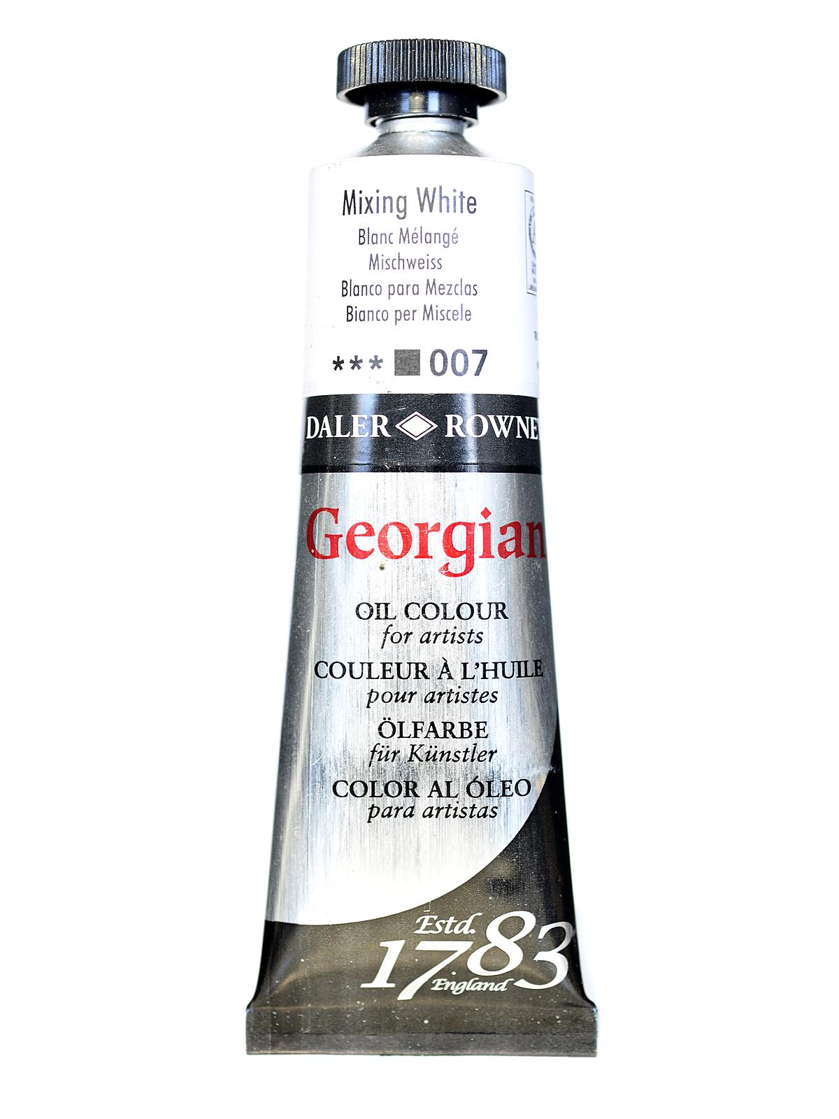 Daler Rowney Georgian Yağlı Boya 38ml 007 Mixing White